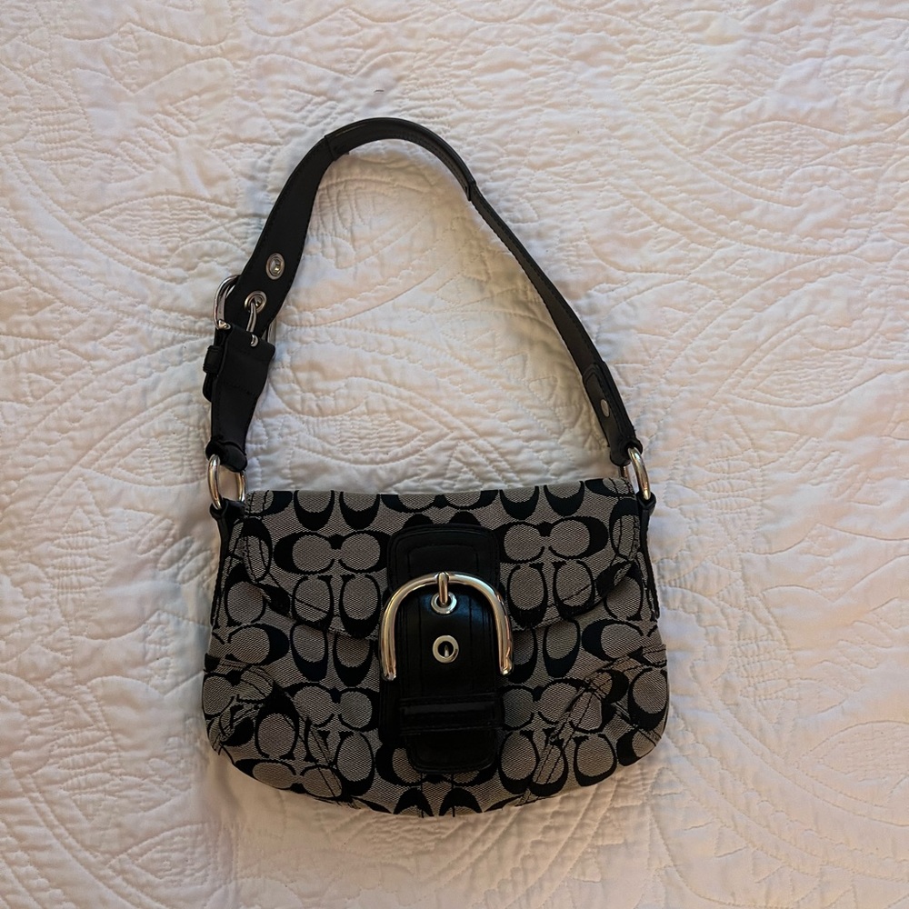 Vintage Coach Purse black